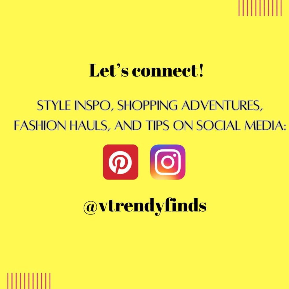 Follow On Social Media For Inspo & More